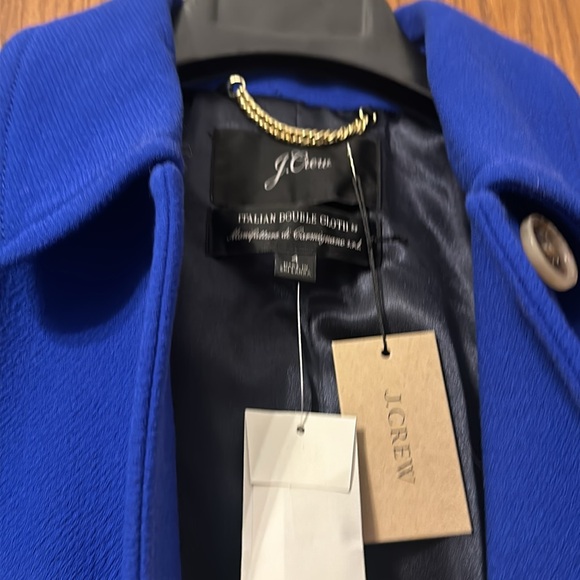 beautiful cobalt blue women’s size 4 coat new with tags - Picture 2 of 4